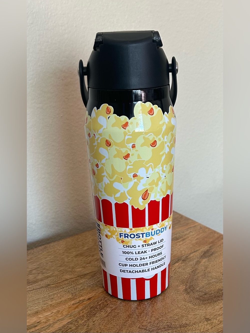 Frost Buddy Insulated Popcorn Pattern 24 Ounce NWT